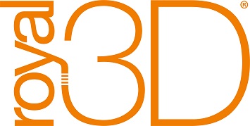 Royal3D logo